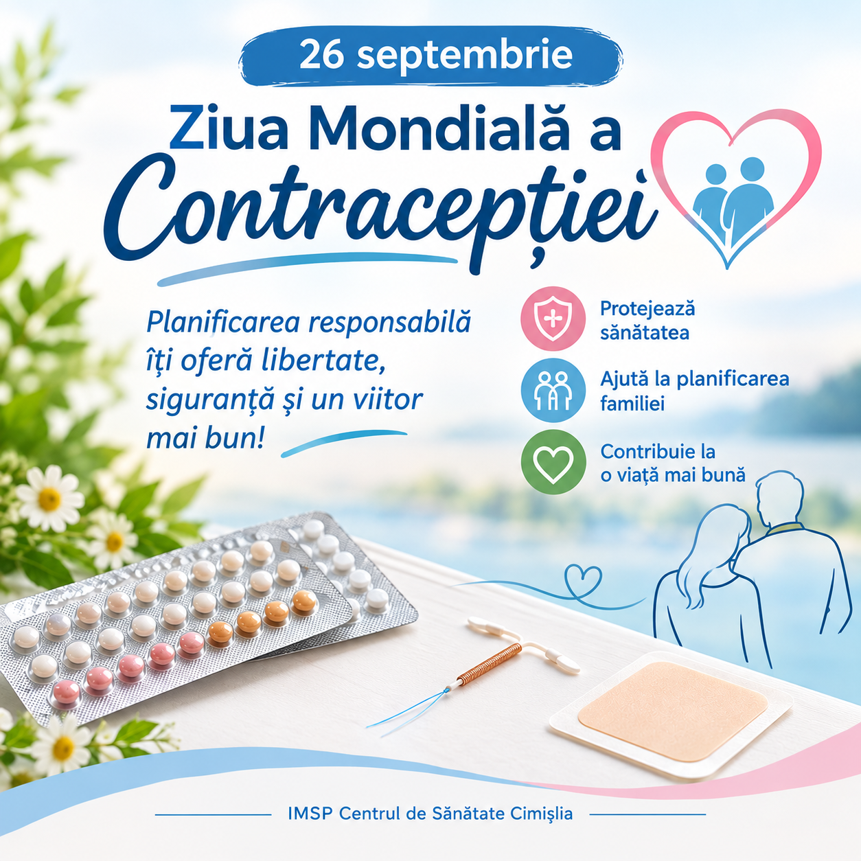 🩺 26 septembrie – Ziua Mondială a Contracepției